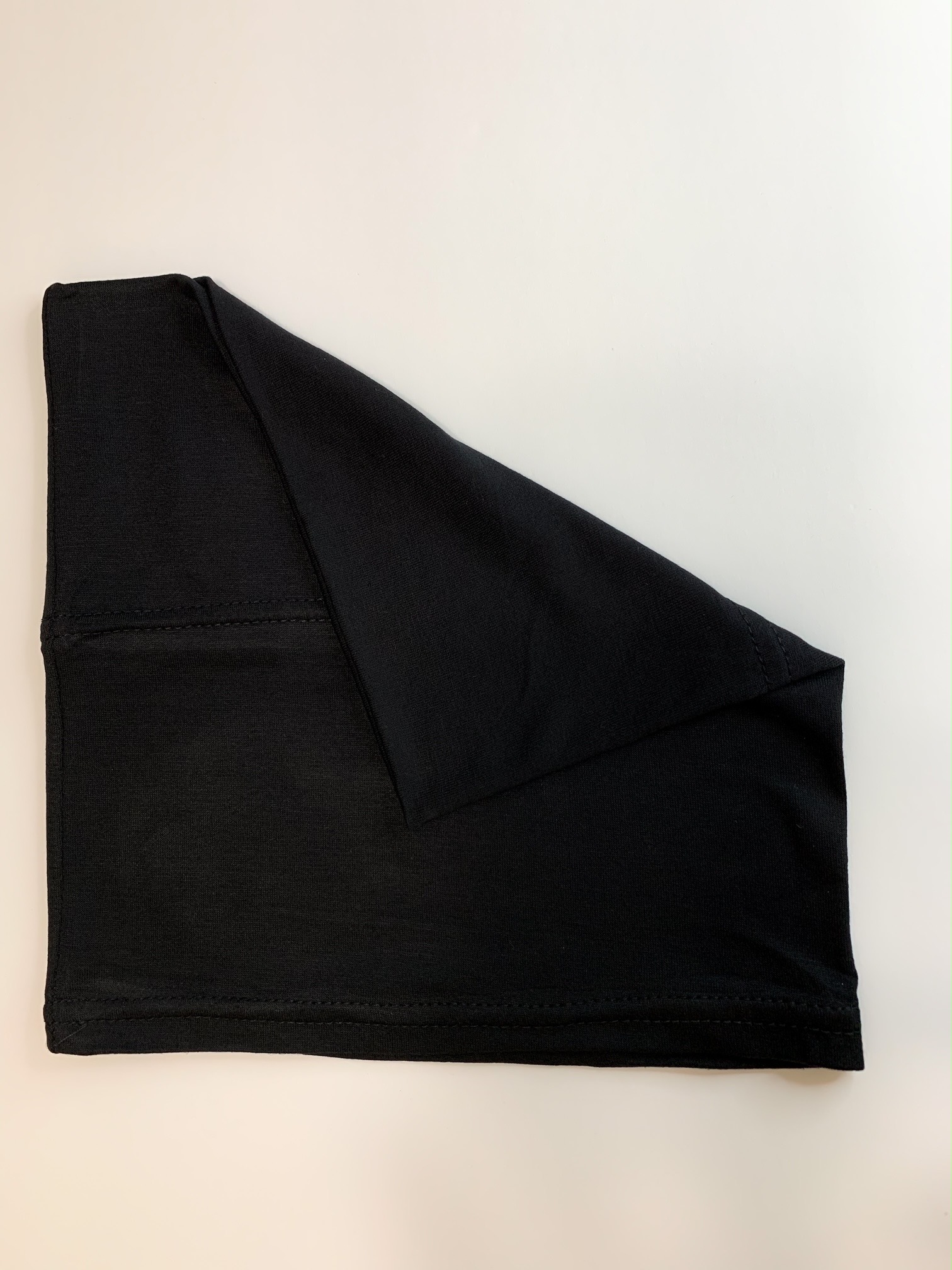 Black Cotton Underscarf - ML Hijab